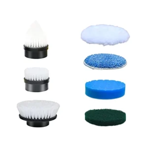 Electric Spin Scrubber Replacement Brush Heads- 7Pcs Brush Accessories Kit for All Brand Of AKX-8050 Cleaning Brush