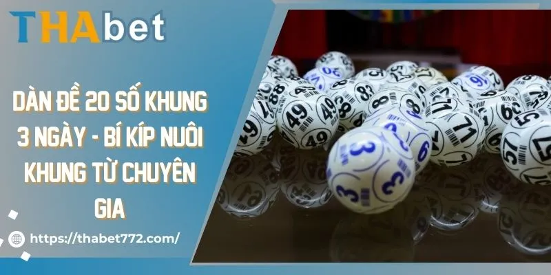 Dàn đề 20 số khung 3 ngày - Bí kíp nuôi khung từ chuyên gia