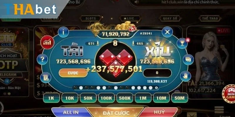 Game tài xỉu Jackpot